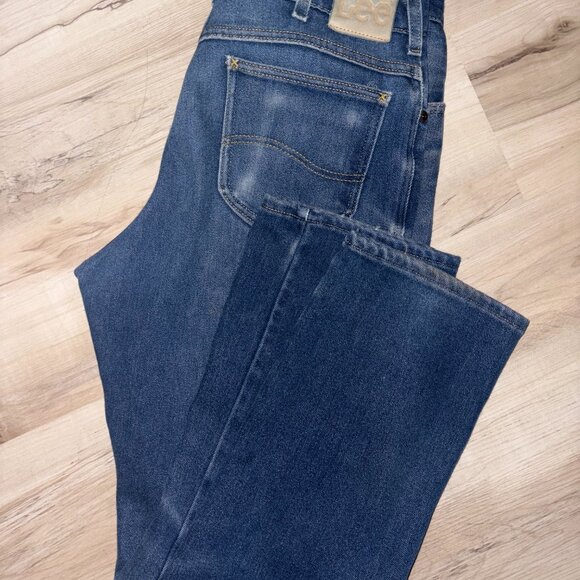 Vintage Lee Faded Medium Wash Jeans 36 x 32 - Picture 5 of 9